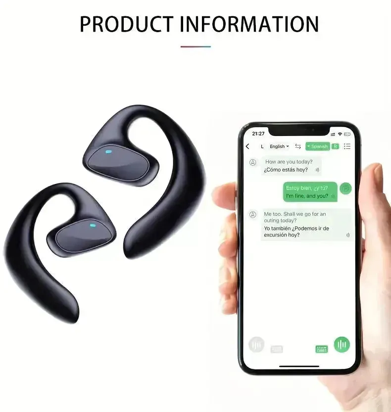 Skara M8 Wireless Translator Earbuds