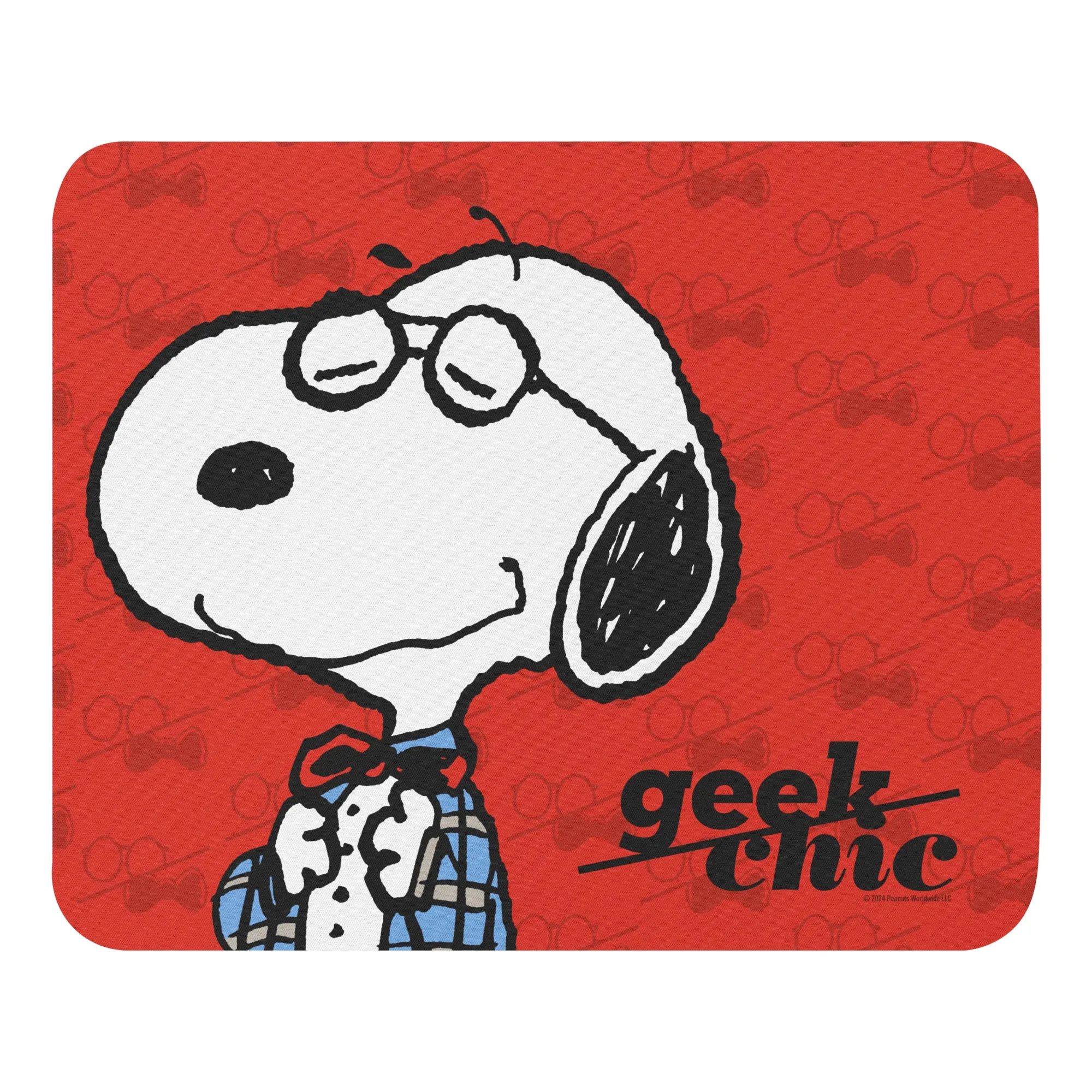 Snoopy Geek Chic Mouse Pad