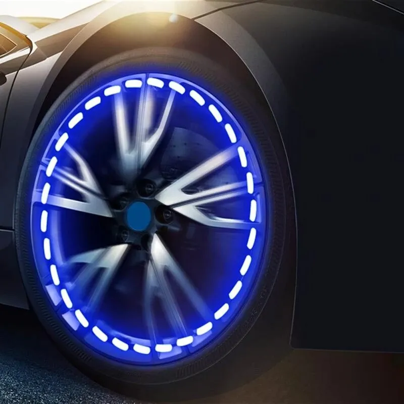 Solar Powered Wheel Rim LED Light