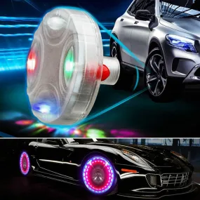 Solar Powered Wheel Rim LED Light