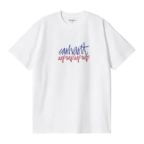 S/S STEREO T-SHIRT / CARHARTT WIP / WHITE