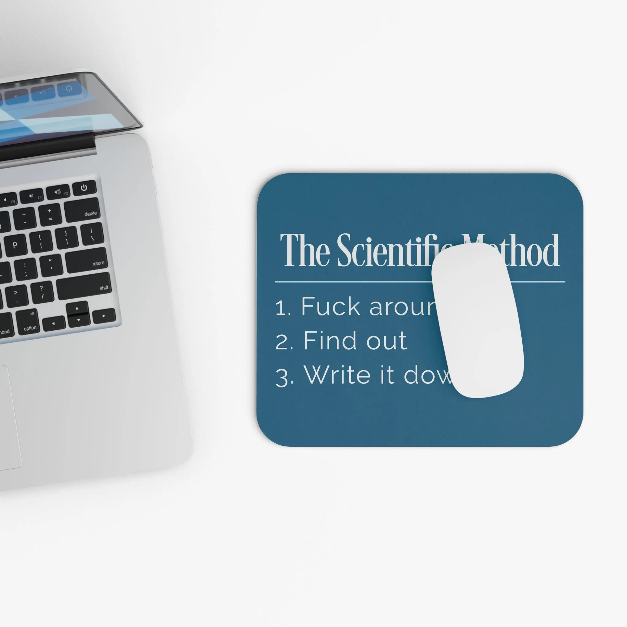 The Scientific Method - Mouse Pad 9x8