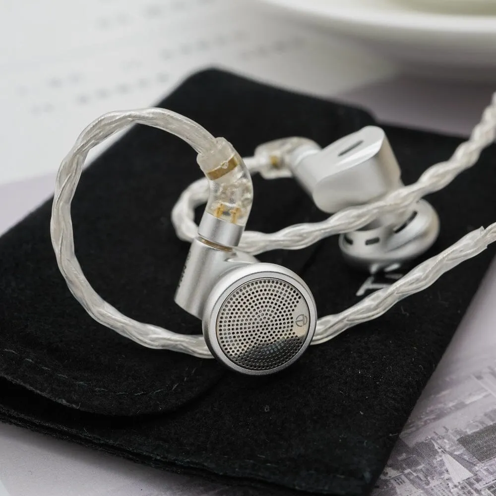 TRN EMX New Flagship Audiophile Dynamic Driver Flat Head Earphones