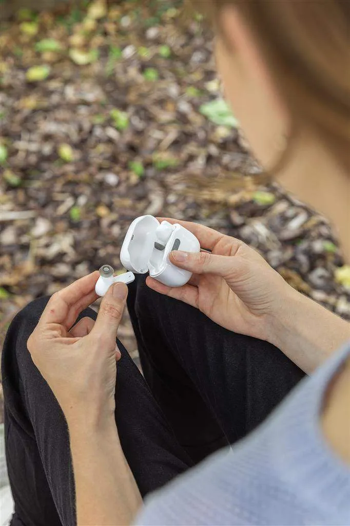 TWS Earbuds in UV-C Sterilising Charging Case