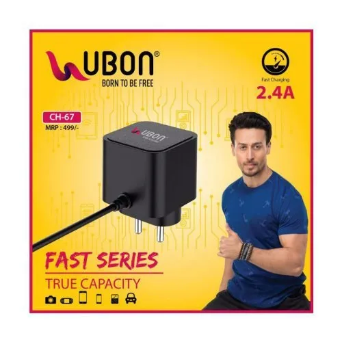 Ubon CH-67  2.4 A V8 mobile Charger ET5848