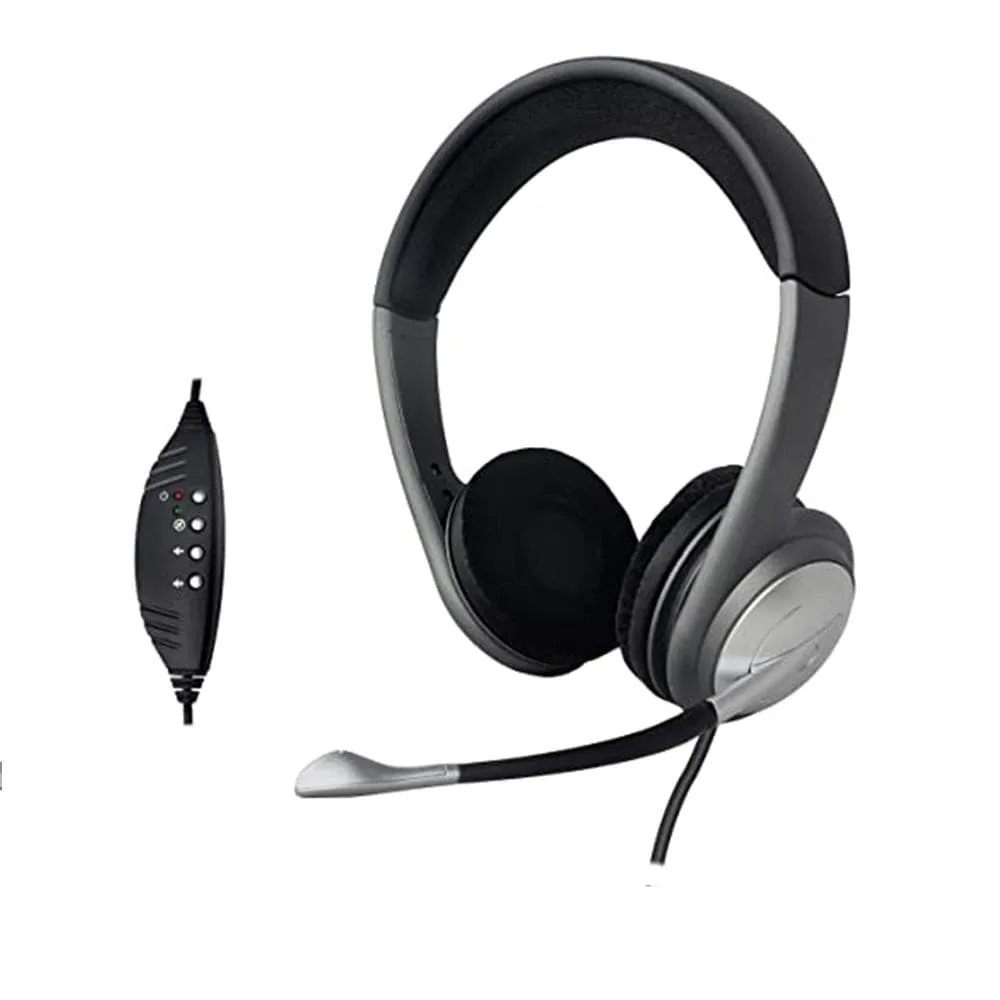 USB HEADSET WITH ADJUSTABLE MIC