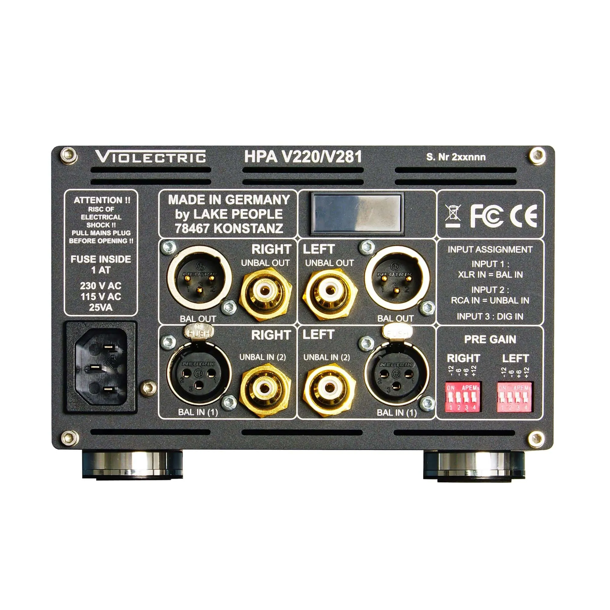 Violectric HPA V220 Headphone Amplifier