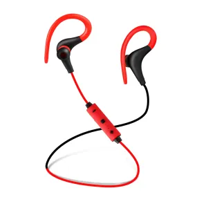 Wireless Sport In-Ear Headphones V4.1 - Sweat-proof, Noise Canceling, Hands-free - for Running, Hiking, Travel - with Mic