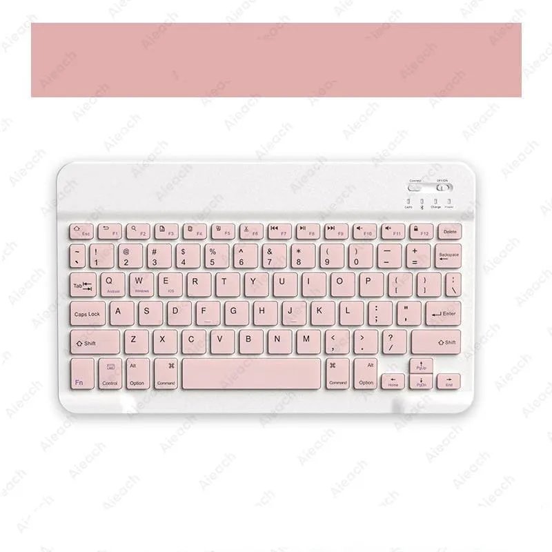 Wireless Tablet Keyboard With Bluetooth Mouse