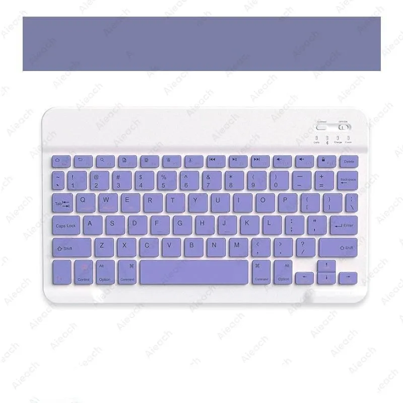 Wireless Tablet Keyboard With Bluetooth Mouse