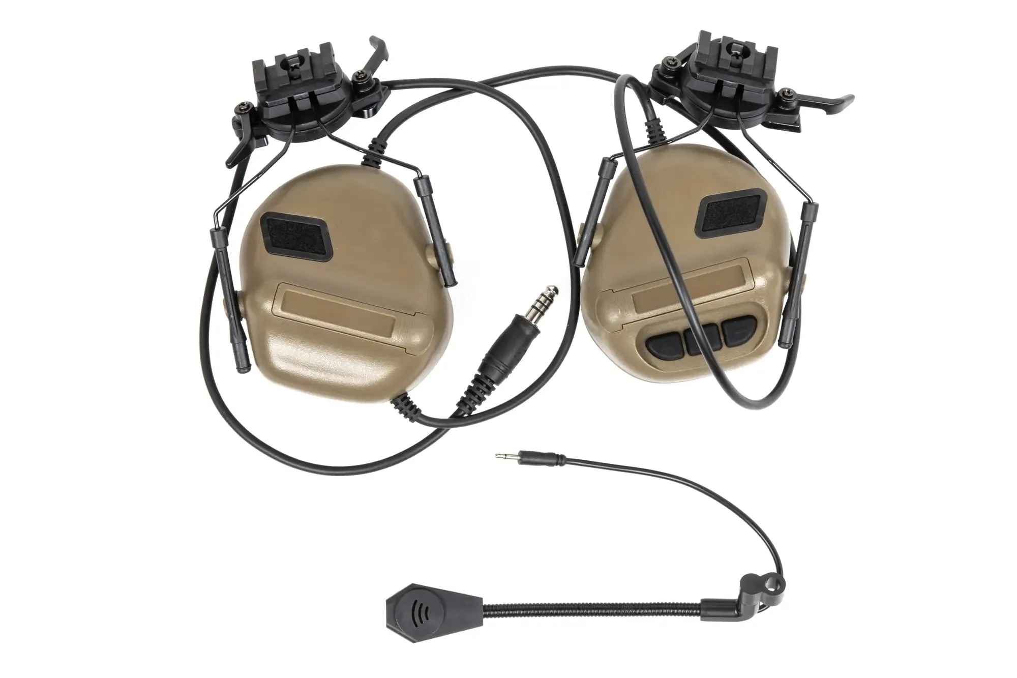 Wosport HD-11 Gen. 5 Tan active ear protectors