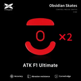 X-Raypad Obsidian Mouse Skates for ATK Blazing Sky F1 Ultimate / F1 Extreme