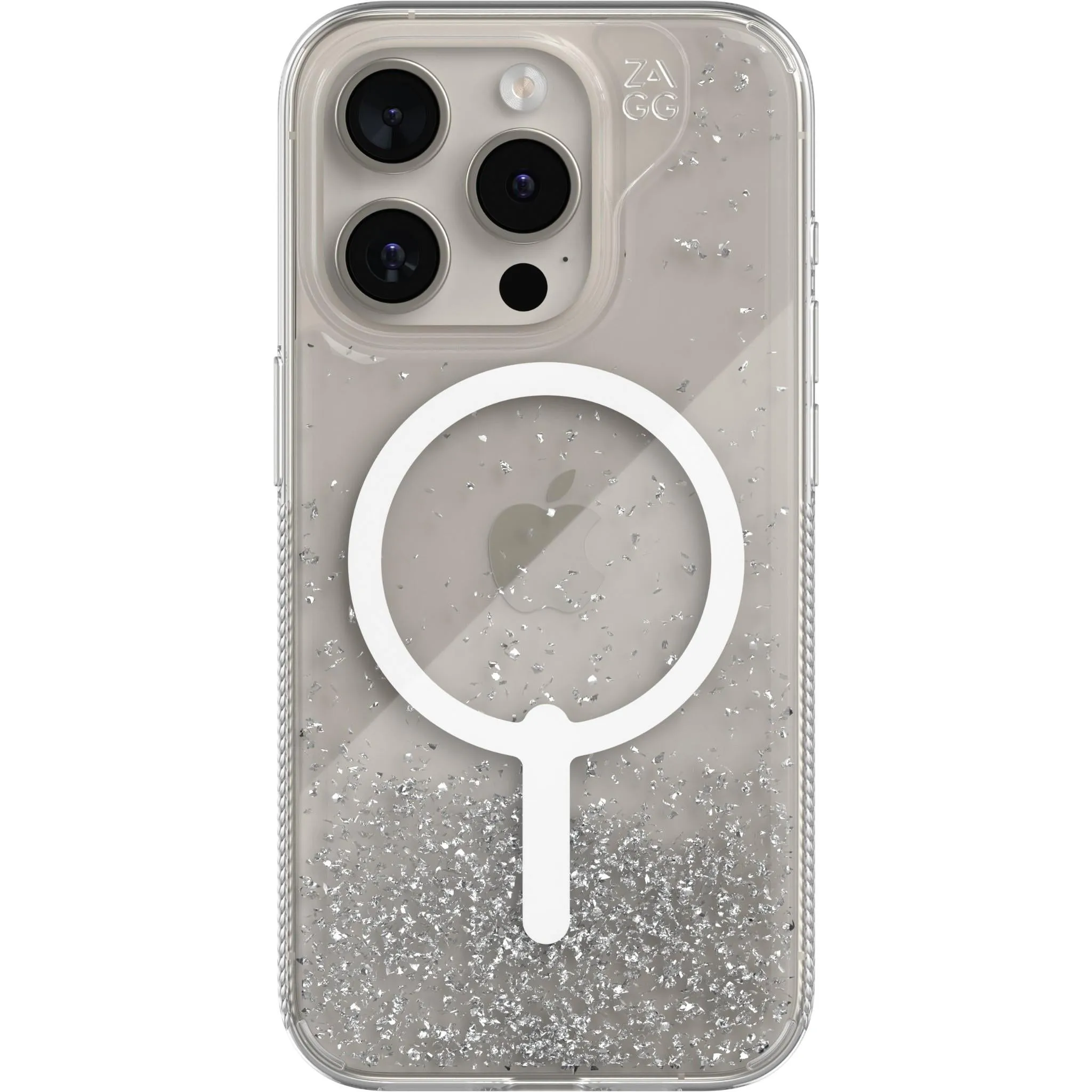 Zagg Essential Glitter Snap Case for iPhone 15 Pro