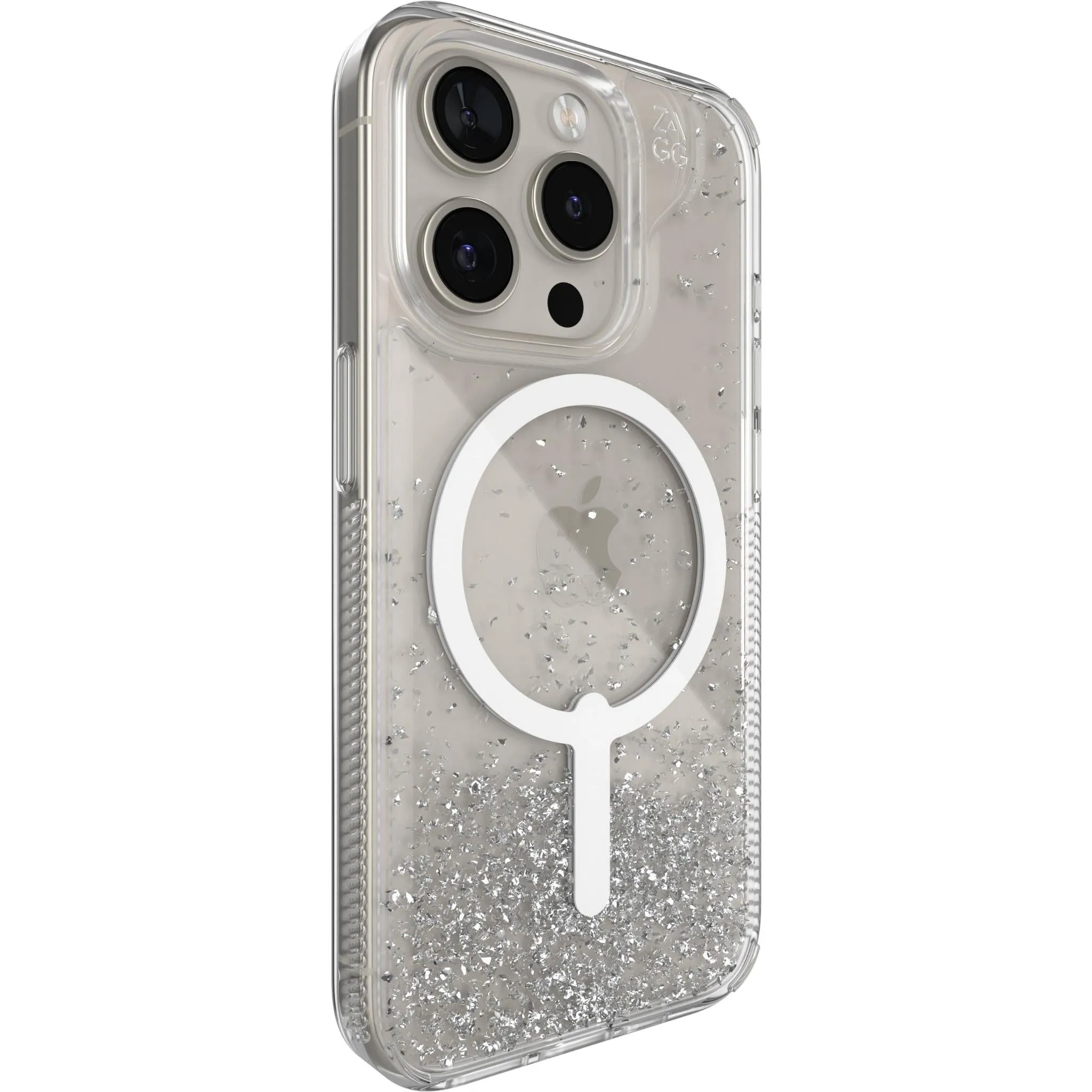 Zagg Essential Glitter Snap Case for iPhone 15 Pro