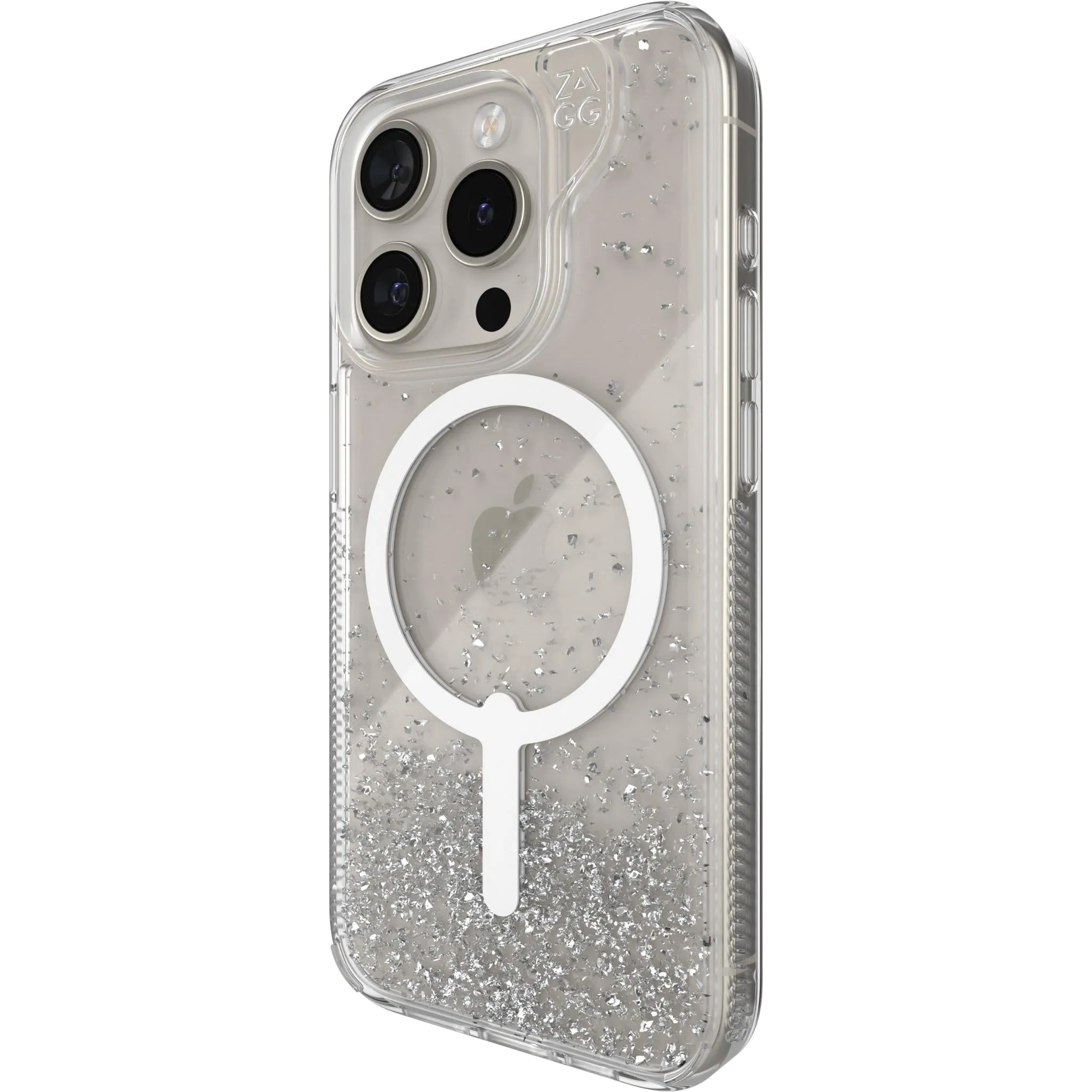 Zagg Essential Glitter Snap Case for iPhone 15 Pro